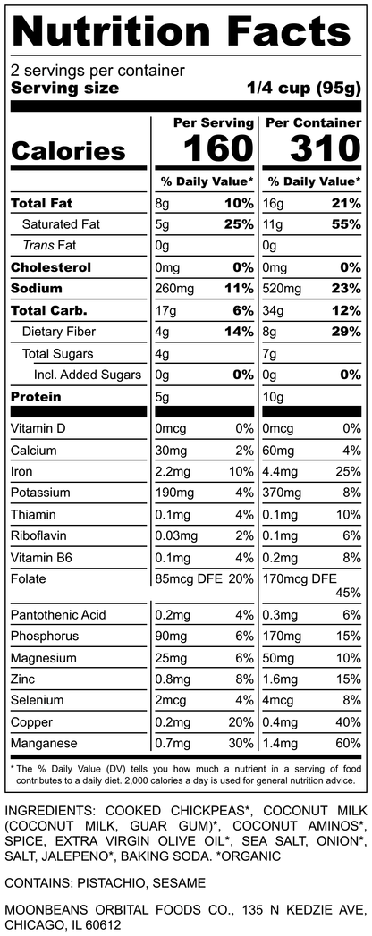 Coconut Gold Rush Chickpeas