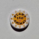 Plant Fed Animal pin