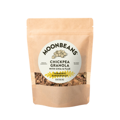 Turmeric Gingersnap Chickpea Granola